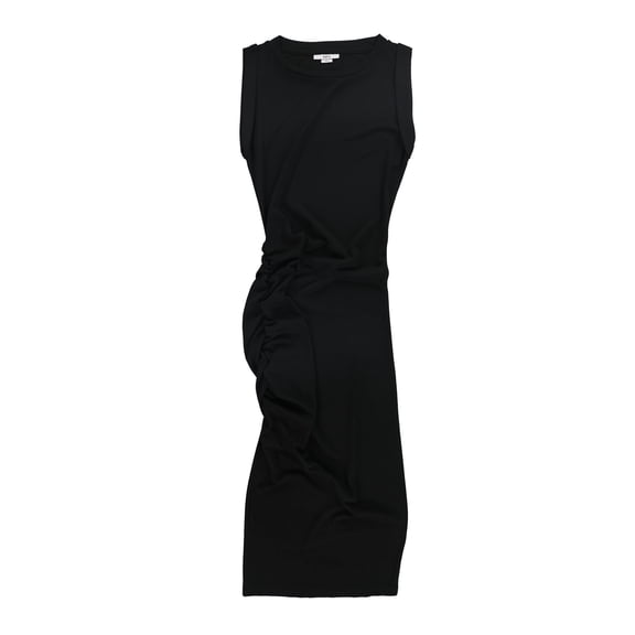 Bar Iii Womens Ruched Midi Sheath Dress