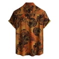 thumbnail image 4 of Shirts for Men Hawaiian Vintage Printed Short Sleeve Button Down Shirts Casual Lightweight Beach Shirt, 4 of 5