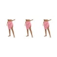 thumbnail image 2 of Minnieouse de poliéster para niñas Faldas de playa de verano de tamaño libre bohemio Rosa Type1 NO1, 2 of 6