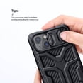 thumbnail image 2 of Allytech Case with Camera Cover for iPhone 13 6.1 Inch, Sliding Camera Lens Protection Military Grade Shockproof Armor Case, Anti-fall Airbag Impact Resistant for iPhone 13, Black, 2 of 9