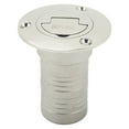 thumbnail image 1 of Boat Deck Filler, Corrosion Resistant Mirror Polished Letters Print Surface Easy To View Stainless Steel Compact Marine Boat Deck Filler For Caravan, 1 of 8