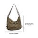 thumbnail image 2 of Bolso Hombro Cruzado Fruncido Gran Capacidad Casual para Mujer, 2 of 9