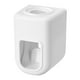 thumbnail image 3 of Dispensador de pasta de dientes automático con soporte para perforar, manos libres, accesorios de baño Blanco, 3 of 4