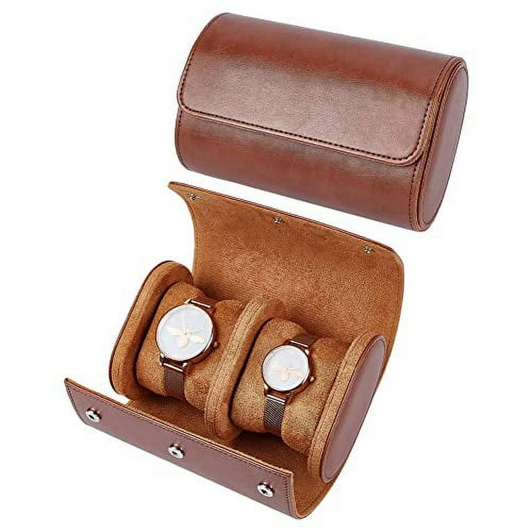 Leather hot sale watch organizer