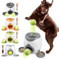 thumbnail image 2 of Automatic Tennis Ball Launcher & Dog Food Feeder - Interactive Game Toy Fun Training & Rewards, Perfect for Dogs & Cats Pet Supplies, 2 of 5