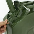 thumbnail image 3 of ZENY 5 Gal 20L Jerry Can Emergency Backup Gasoline Fuel Steel Tank Green, 3 of 8