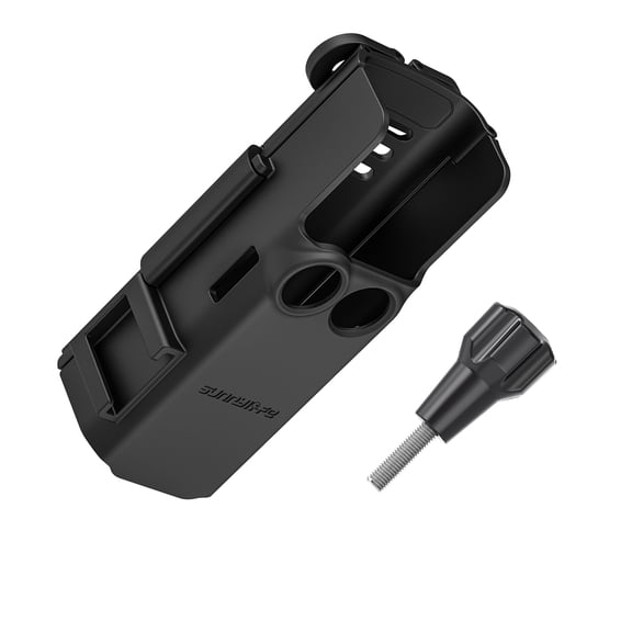 Cateissary Soporte adaptador de bolsillo 3 resistente y duradero negro para una fácil extensión Adaptador de extensión de cámara Pocket 3 Accesorios para fotos