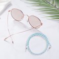 thumbnail image 2 of Maoww Glasses Strap Unique Eyeglasses Hanging Chain Eyewear Fix Rope Anti-lost Ropes Fashion Accessory Fixator Chains for Fixing Decor Blue, 2 of 6