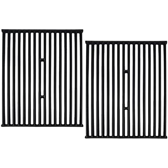 Pièces de Rechange pour Grilles de Cuisson BBQ pour Gril à Gaz BroilMate Modèle, Grilles de Cuisson en Fonte Mate pour Pièces de Rechange BBQ