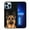 Black Tan German Shepherd Dog, variant on FINCIBO Soft Rubber Protector Cover Case for Apple iPhone 13 Pro Max 6.7" 2021 (NOT FIT Apple iPhone 13 mini 5.4" 2021/iPhone 13 Pro 6.1" 2021/iPhone 13 6.1" 2021), Pug Puppy Dog