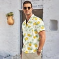 thumbnail image 7 of HAOMEILI Men's Hawaiian Shirt Short Sleeve Floral Button Down Shirts Tropical Holiday Beach Shirts, 7 of 7