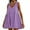 Purple, variant on Uaswgudfs Sleeveless Square Neck Ruffled Hem Sundress - Summer Dresses for Women 2025 Casual Midi Dress with Bow Strap Detail Pink XL