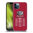 thumbnail image 1 of Head Case Designs Officially Licensed University Of Alabama UA Bama National Champions 18 Football Titles Soft Gel Case Compatible with Apple iPhone 12 / iPhone 12 Pro, 1 of 7