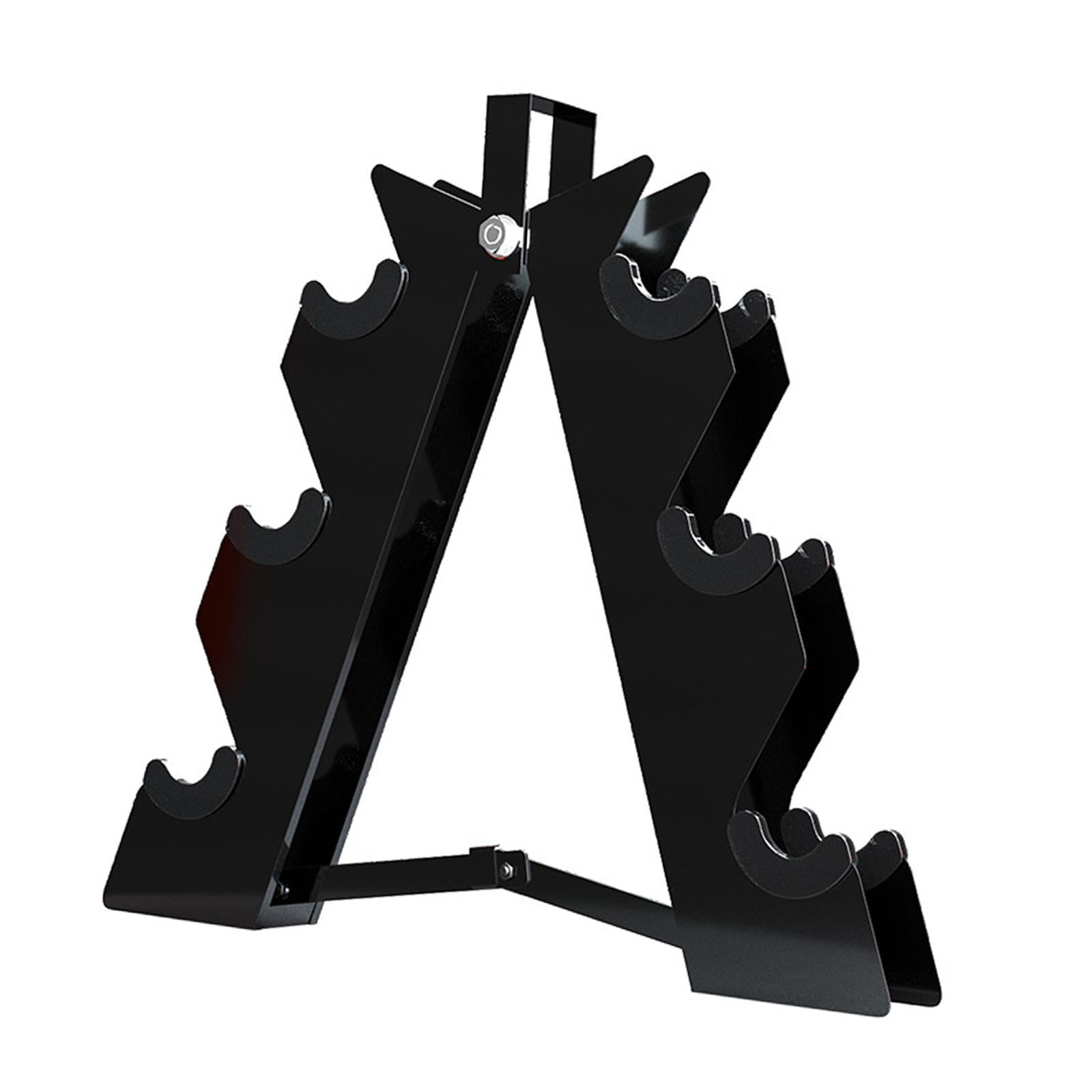 DimyFew Dumbbell Rack Bracket 3 Tiers Holder Portable Dumbbell Rack Organizer Dumbbells