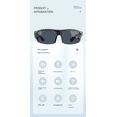 thumbnail image 4 of AI intelligent translation glasses Bluetooth earphones M6Pro sunglasses black technology bone conduction outdoor cycling and driving, 4 of 15