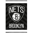 thumbnail image 4 of NBA Brooklyn Nets - Logo 15 Wall Poster with Push Pins, 22.375" x 34", 4 of 6