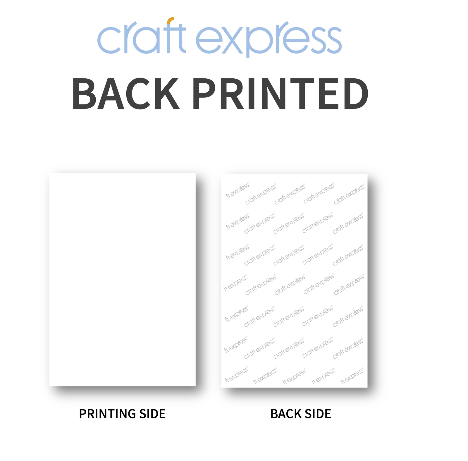 Craft Express 110 Pack Sublimation Transfer Paper