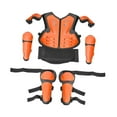 thumbnail image 2 of funtasica Kids Motorcycle Body Chest Protector for Motocross Skating Riding Children Orange, 2 of 8