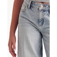 thumbnail image 3 of Justice Girls Wide Leg w/ Rhinestones at Waist Jeans, Sizes 6-18, Slim & Plus, 3 of 7