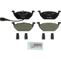 Bosch BC768A QuietCast Premium Ceramic Disc Brake Pad Set For Volkswagen: 2000-2010 Beetle, 2000-2006 Golf, 2007-2010 Golf City, 1999-2005 Jetta, 2007-2009 Jetta City; Front