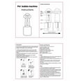 thumbnail image 3 of NEXAVKPR Pet Bathing Bubble Machine Gentle Lathering System ABS Pet Foam Soap Dispenser For Dog Cats Home Bathing, 3 of 7