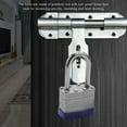 thumbnail image 2 of 2 Pack Padlocks with Keys Shackle Padlocks Long Lock Heavy Duty Key Padlock Weatherproof Locks for Garden Shed Garage, 2 of 7