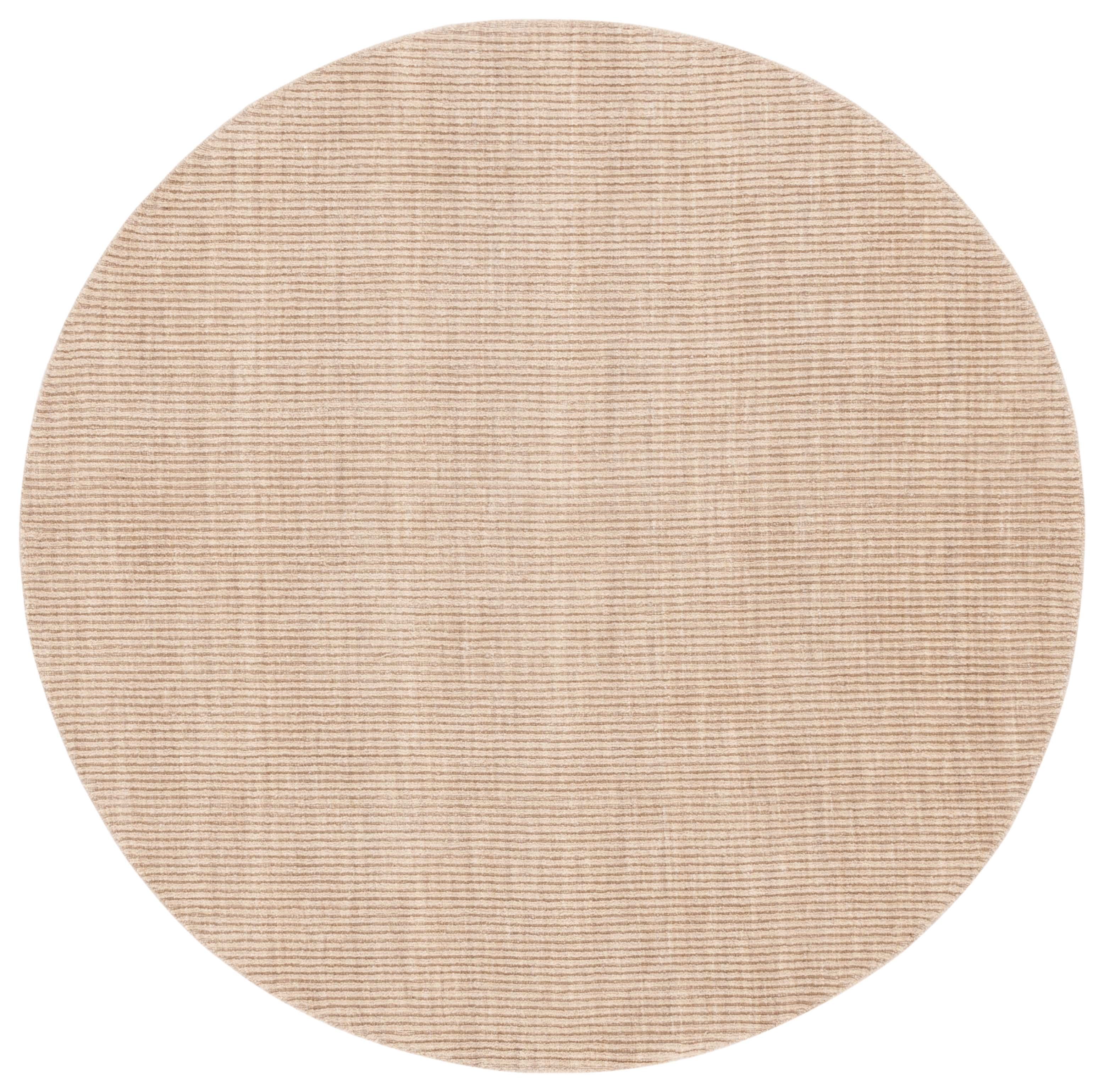 Safavieh Himalaya Hayden Solid Area Rug, Beige, 6' x 6' Round