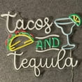 thumbnail image 2 of Handmadetneonsign Tacos And Tequila Neon Sign, Tacos Store Open Wall Art Decor, Bar Pub Home Wall Decor, 2 of 5
