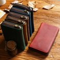 thumbnail image 2 of 1 2 3 Slots Watch Roll Travel Case Chic Portable Vintage Leather Display Watch Storage Box with Slid in Out Watch Organizers, 2 of 5