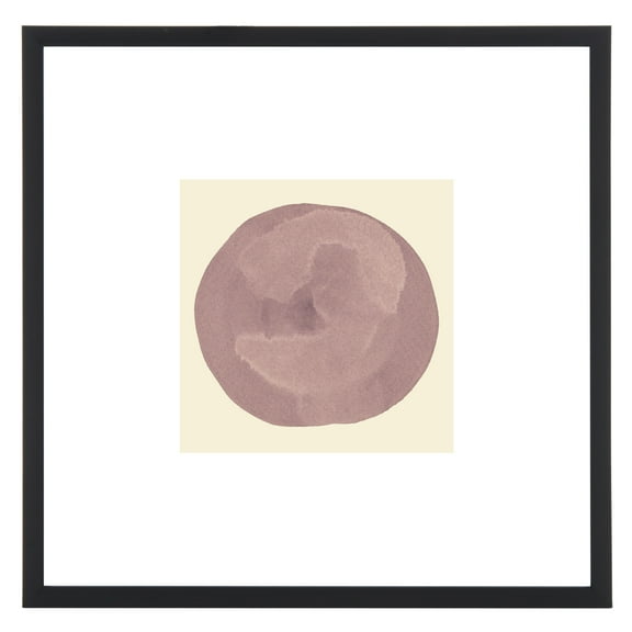 SAFAVIEH Marble Collector 16 in. x 16 in. Framed Wall Art, Antique Ivory/Lilac