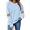 Light Blue—Halloween Tops for Women, variant on AGWOLF Women's Halloween Sweatshirts Spooky Graphic Pullovers Stretch Holiday Crewneck Long Sleeve Sweater Tops Halloween Costumes Beige XXL