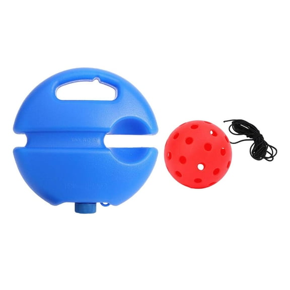 funtasica Pickleball Trainer Pickleball Rebounder Exerciser Pickleball Training Base Tennis Trainer for Pickleball Lover Indoor Outdoor