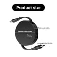 thumbnail image 5 of CIYISON Fast Charging Cord PD240W Retractable USB C Data Cable 480Mbps for Tablet Phones, 5 of 10