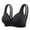 Black, variant on Everyday Bras for Women Running Bra Bras for Women Stretchy Sports Bras for Women 36c Bras Pack of Bra Sports Bra for Women Bra Sports Womens Sports Bras Underwire Womens Bras Bras Front Purple 46