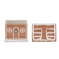 thumbnail image 4 of Holiday Time Ceramics Gingerbread House Cookie Jar, Ceramic Cookie Jar for Kitchen Counter, Great for Cookies, Treats & Holiday Décor,9.4inch, 4 of 5