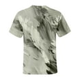 thumbnail image 4 of Qwertyu Oversized Tshirts for Men Short Sleeve Crew Neck Summer Shirts Casual Loose Cotton Vintage Tee Mint Green M, 4 of 5