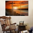 thumbnail image 4 of TISHIRON 3PCS Framed Canvas Wall Art Set,36"x24" Christ on The Cross Canvas Art Decor, 4 of 7