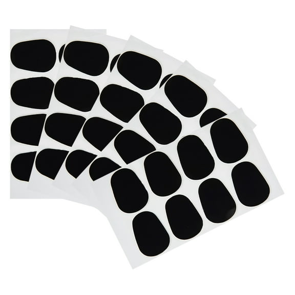 SEWCHICS 60pcs Saxophone Mouthpiece Cushions for Alto, Tenor Sax & Clarinet - Soft, Easy to Install Patches for Comfort