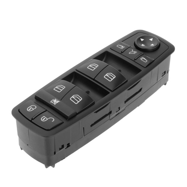 Interruptor de ventana de energía eléctrica de coche para Mercedes B-Klasse W245 W169 a-Klasse R350 1698206710 A1698206710 169820 6710 Accesorios de Macarena Interruptor de bloqueo de ventana