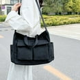 thumbnail image 4 of Women Large Capacity Casual Sling Bag Multi Pocket Versatile Female Shopping Bag, 4 of 9