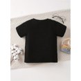 thumbnail image 3 of Boys' 100% Cotton T-shirt. Father'S Day Edition. With Letter Prints of "Happy Father'S Day to the Best Daddy". Comfortable and Casual, Suitable for Outdoor Activities in Summer. Boy, 3 of 7