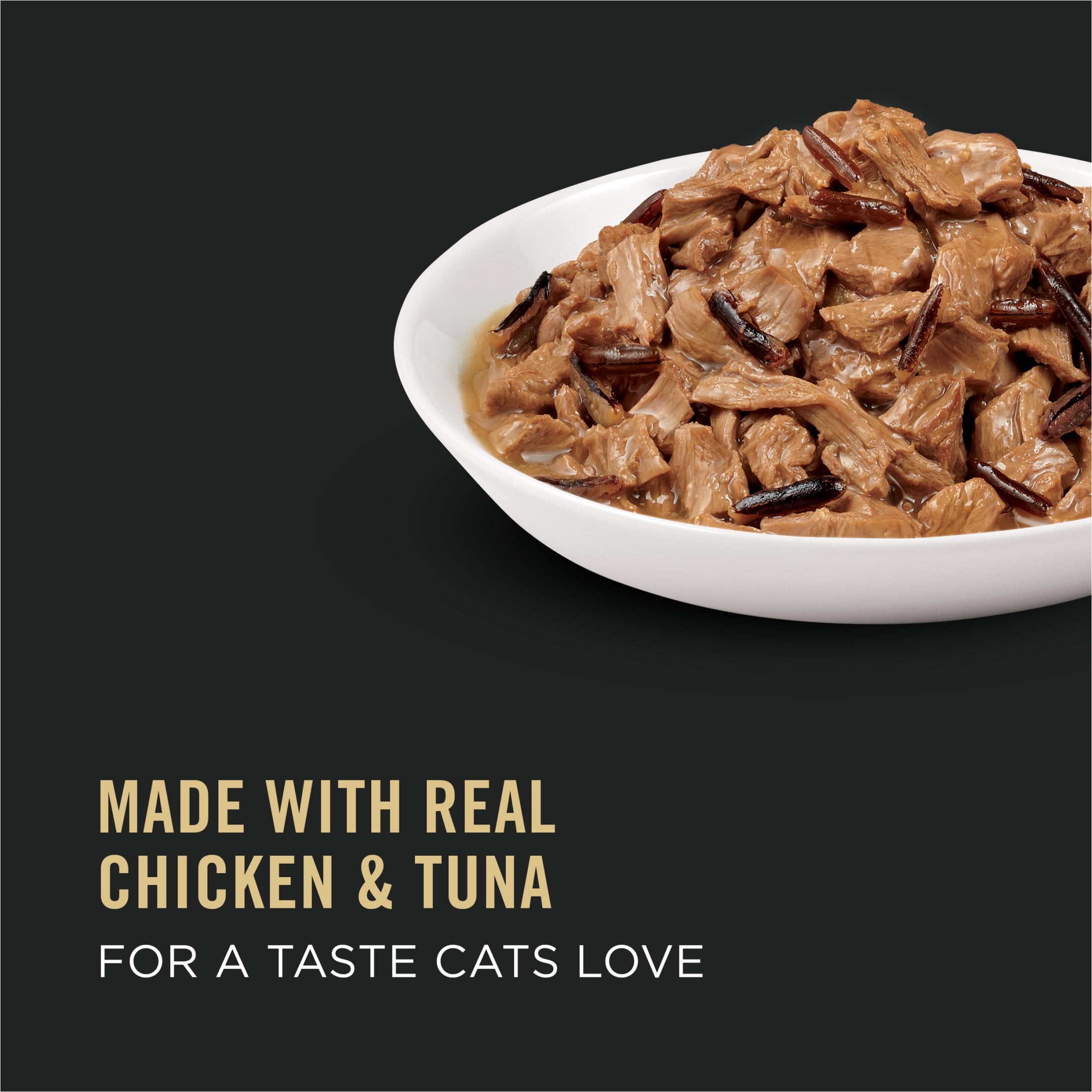 Purina Pro Plan, Chicken, Tuna & Wild Rice, Wet Cat food, 3 oz Cans, 24 Pack