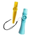 thumbnail image 2 of Runquan Flûte Kazoo Facile à Apprendre pour Spectacle de Performance pour Enfants Bleu et Or, 2 of 8