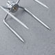 thumbnail image 3 of MERRYHAPY Kit De Tenedores Para Rotisserie De Inoxidable Prongs Cónicos Para Asados, 3 of 8