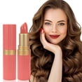 thumbnail image 4 of QunYou 5-color Chocolate Stick Lipstick Color Makeup Pearl Matt Not Easy To Fade Foggy Lipstick, 4 of 5