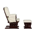 thumbnail image 2 of Suite Bebe Cleo Glider and Ottoman in Espresso Finish with Beige Cushion, 2 of 3