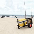 thumbnail image 1 of vidaXL Fishing Trolley Black Steel, 1 of 5