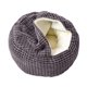 thumbnail image 1 of SAILING Cama cueva para perros y gatos, supersuave, casa para dormir profundo, cojín redondo para dormir en invierno, 1 of 5