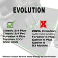 thumbnail image 2 of Xtreme Mats Evolution Golf Cart Floor Mat, Full Coverage Golf Cart Liner Protects OEM Flooring - Only Fits Evolution Classic Plus / Classic Pro / Forester / Turfman Carts (2022 and Prior) - Grey Trim, 2 of 6