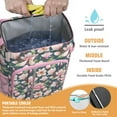 thumbnail image 3 of Summer Floral Pattern Cooler Bag - 20L Soft Cooler with Long-Lasting Insulation, Great for Beach and Camping, 3 of 5